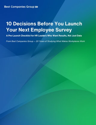 10 Decisions Before You Launch Your Next Employee Survey