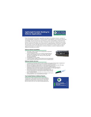 Defense Industry Services