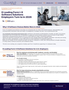 6 Leading Form I-9 Software Solutions Employers Turn to in 2026