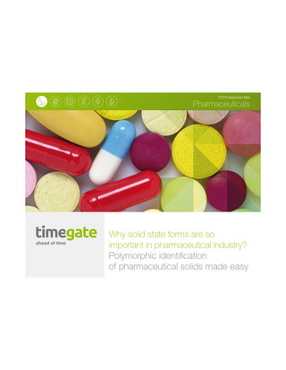 Polymorphic identification of pharmaceuticals made easy