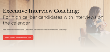 Executive Interview Coaching, for Leaders with an Interview on the Calendar