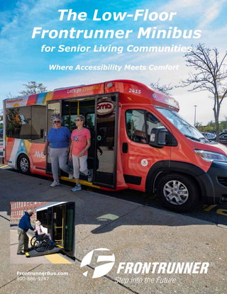The Low-Floor Frontrunner Minibus for Senior Living Communities