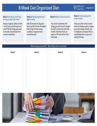 8-Week Get Organized Diet