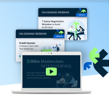 iHire's Job Search Courses, Masterclasses & Webinars