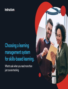 Choosing a learning management system for skills-based learning