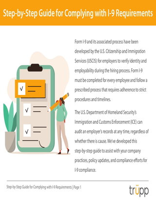 Free Guide for Complying with I-9 Requirements