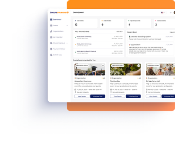 SecureVolunteer - Volunteer Management System