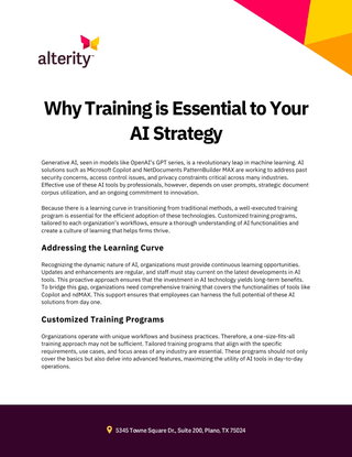Why Training is Essential to Your AI Strategy