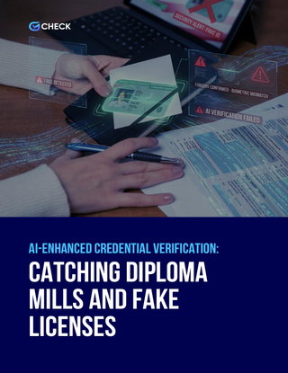 AI-Enhanced Credential Verification: Catching Diploma Mills and Fake Licenses