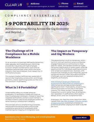 I-9 Portability in 2025: Revolutionizing Hiring Across the Gig Economy and Beyond
