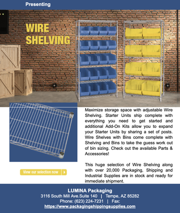 Bins, Shelving & Storage