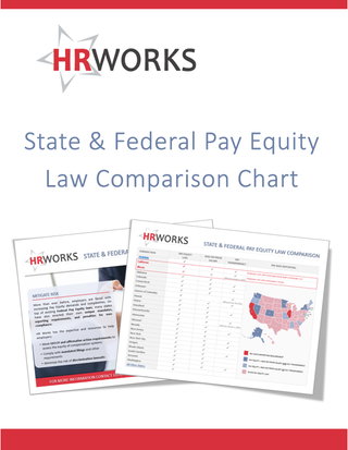 State & Federal Pay Equity Law Comparison Chart