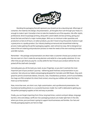 Cannazip Article