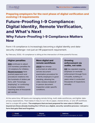 Future-Proofing I-9 Compliance Digital Identity, Remote Verification, and What’s Next