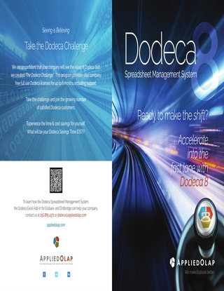 Dodeca Spreadsheet Management System 