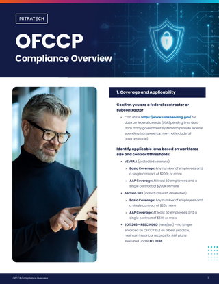 OFCCP Compliance Checklist