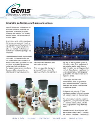 Enhancing Performance with Pressure Sensors 