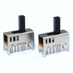 Horizontal Three Position Slide Switch 4 Pin