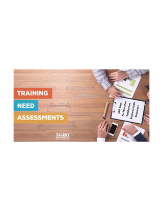 Assessing Your Training Needs: A Key to Organizational Success