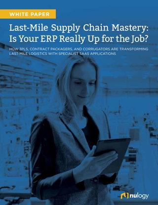 Last-Mile Supply Chain Mastery: Is Your ERP Really Up for the Job?