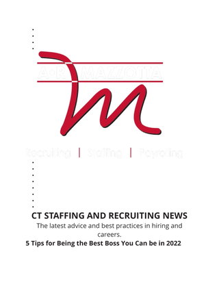 5 Tips for Being the Best Boss You Can be in 2022