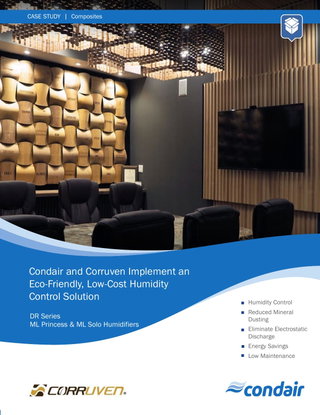 Condair and Corruven Implement an Eco-Friendly, Low-Cost Humidity Control Solution