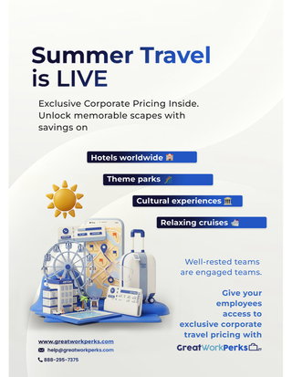 Elevate Your Employee Experience With Exclusive Travel Benefits