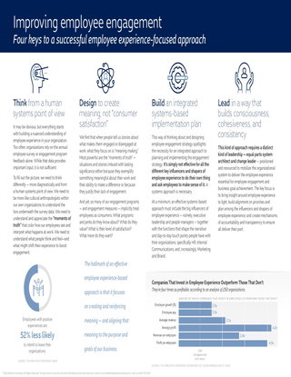 Improving Employee Engagement 