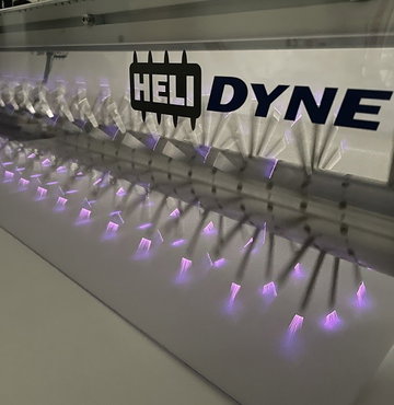 HeliDyne - 3DT’s New Surface Treatment System for Wide, Thick Materials