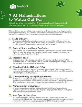 7 AI Hallucinations to Watch Out For