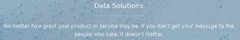 Data Solutions