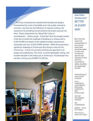 Seniors don't want a wheelchair lift and steps anymore