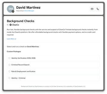 ClearCo's Background Checks