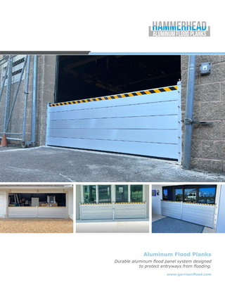 Hammerhead™ Aluminum Flood Planks Brochure | Garrison Flood Control