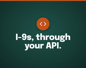 I-9 API & Developer Tools