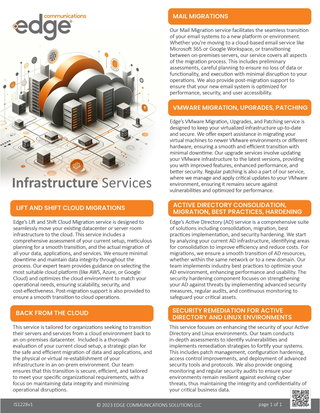 Edge Communications: Infrastructure Services