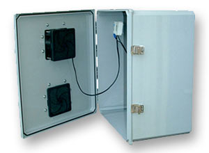 Outdoor NEMA 3R Fan-Ventilated Enclosures