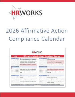 2026 Compliance Calendar for Affirmative Action Employers