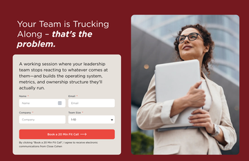 For Organizations, Empower your Team with Accountability & Systems