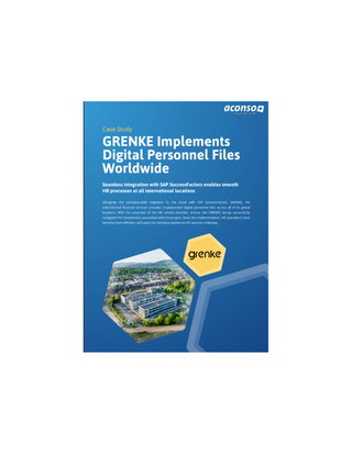 Case Study - Grenke Implements Digital Personnel Files Worldwide