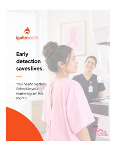 Early Detection Starts With You