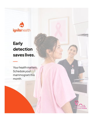 Early Detection Starts With You
