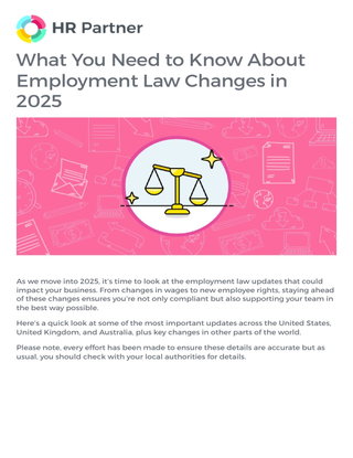 What You Need to Know About Employment Law Changes in 2025