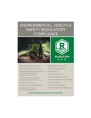Rubicon EHS Cannabis Services