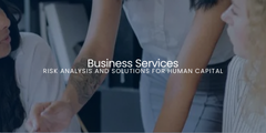 Business Services: Risk Analysis and Solutions for Human Capital