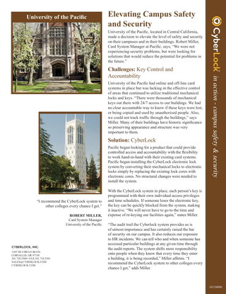 University of the Pacific - Case Study