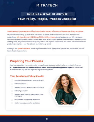 Checklist for Encouraging Employees to Speak Up