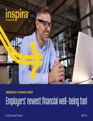 Help ensure the financial well-being of your employees: Read Inspira's white paper on emergency savings benefits 