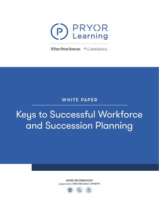 Keys to Successful Workforce and Succession Planning