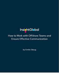 How to Work with Offshore Teams and Ensure Effective Communication